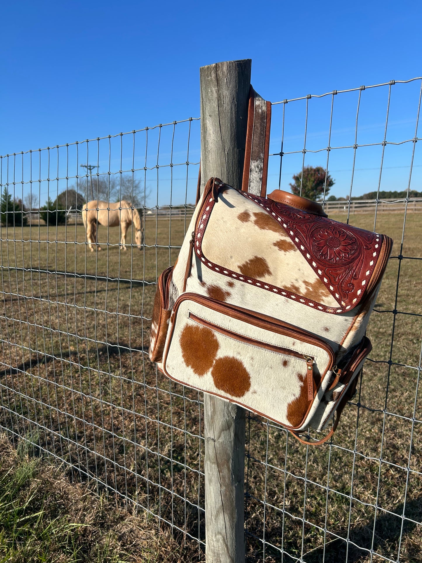 Mesa Cowhide Backpack
