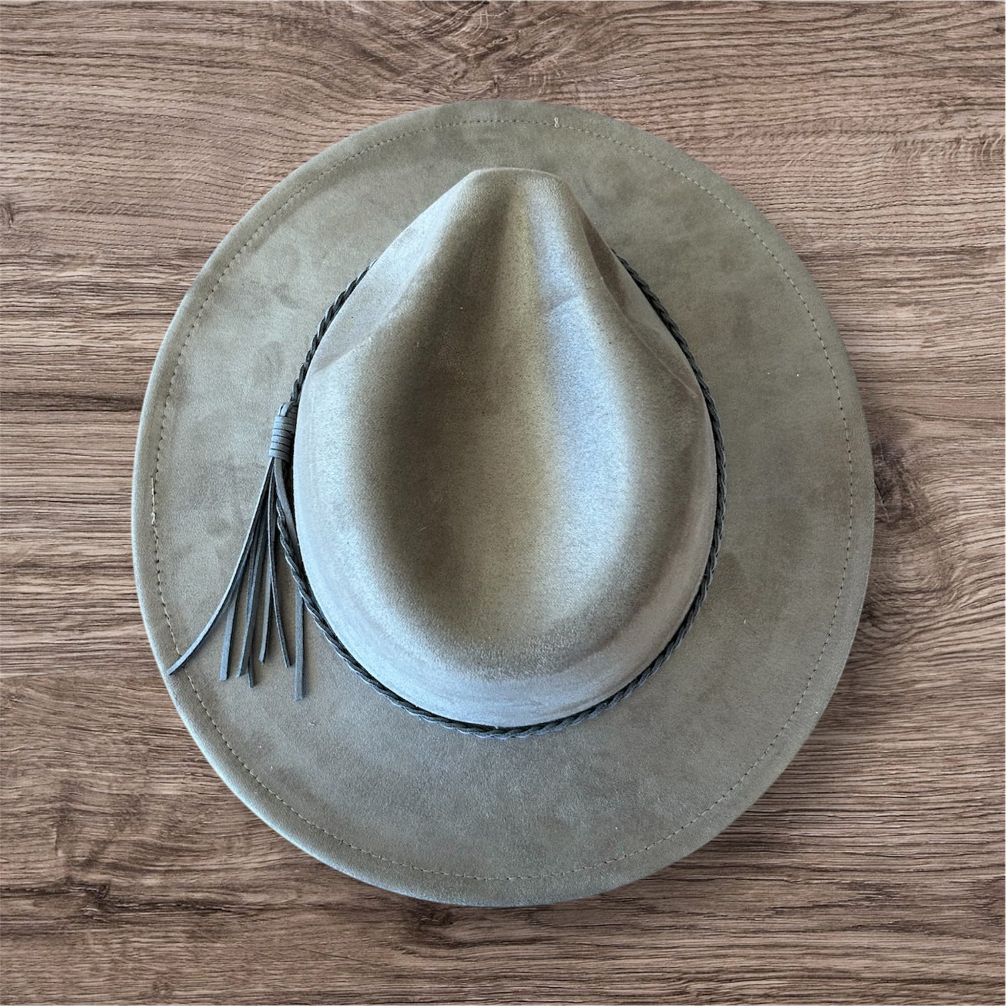 Mocha Youth Size Suede Hat