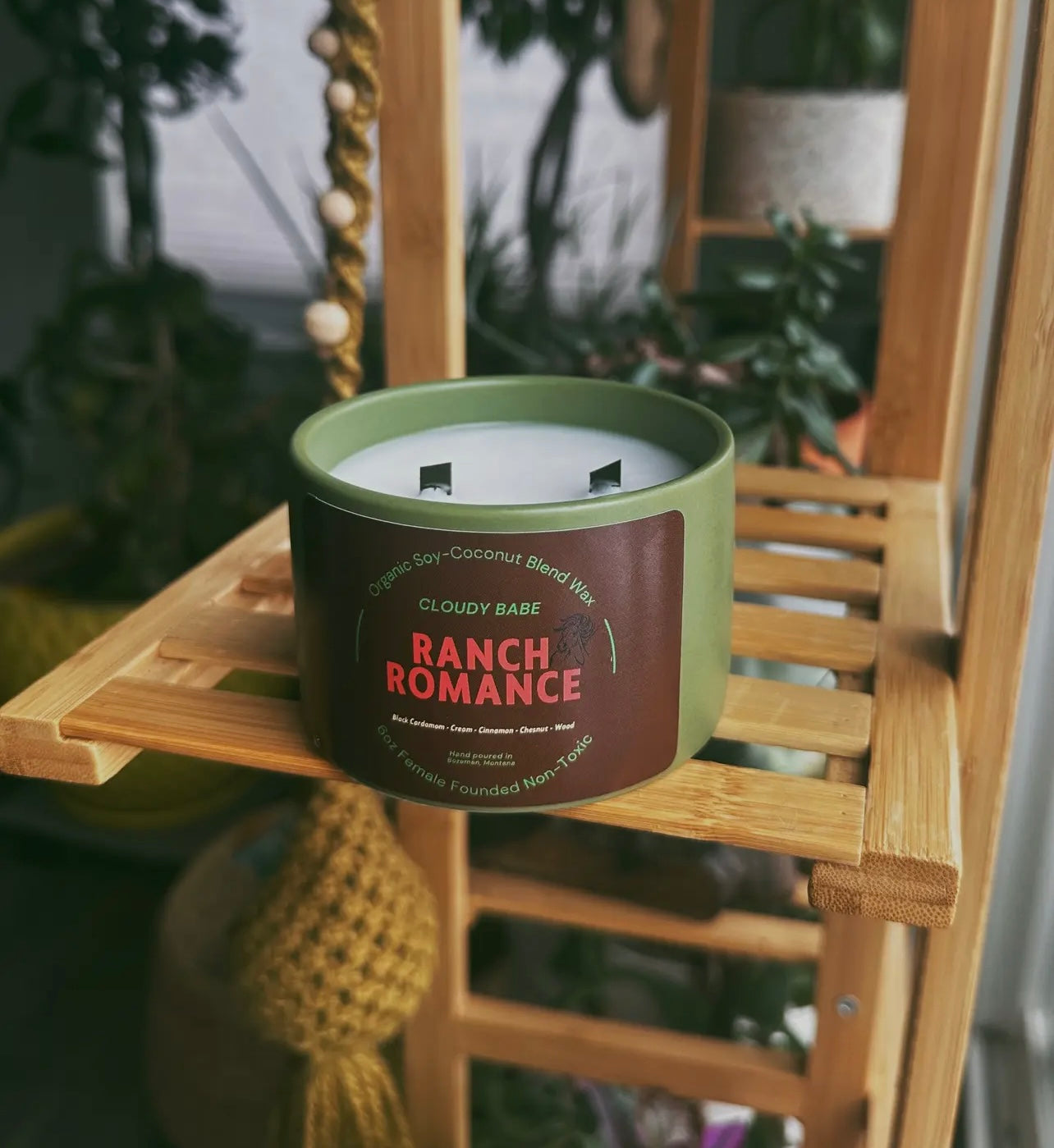 Ranch Romance Wood Wick Candle